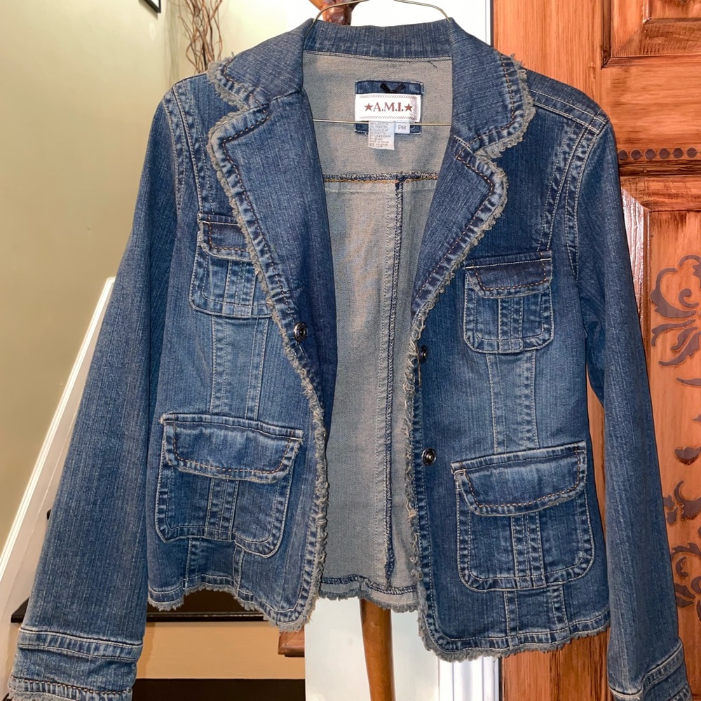 Vintage A.M.I Jean Jacket